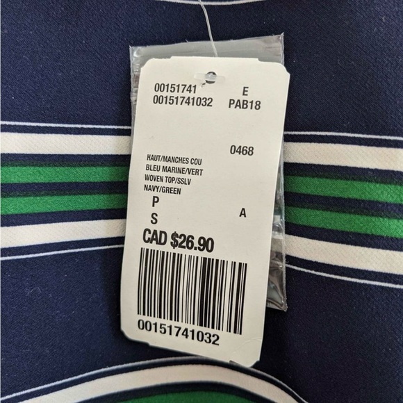 Forever 21 Chic Striped Crop Top - Picture 3 of 3